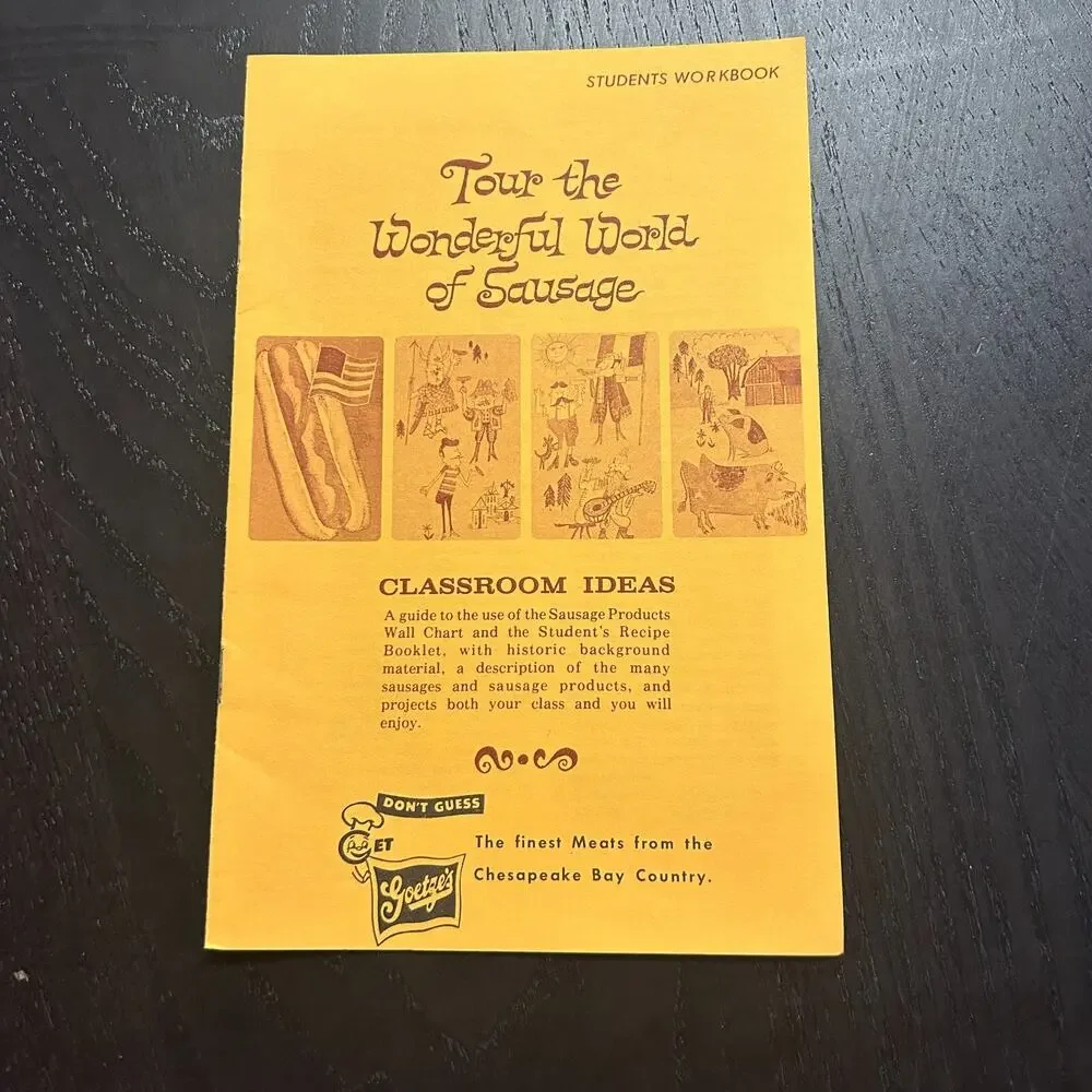 Tour The Wonderful World of Sausage Student Workbook